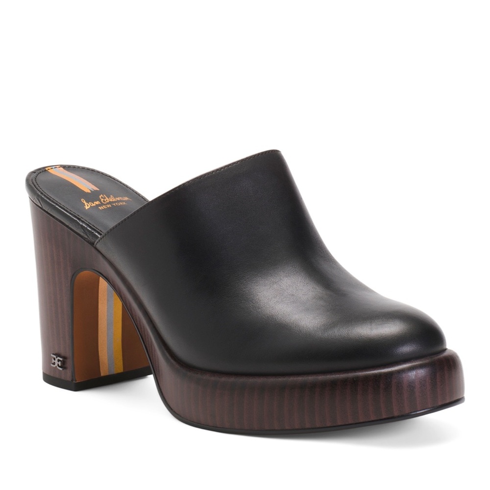 FINAL PRICE ❤️🔥 SAM EDELMAN ❤️🔥 SHILOH HEEL MULE NWT SIZE 7.5